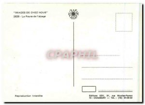 Postcard Modern Image Chez Us Route Alpine