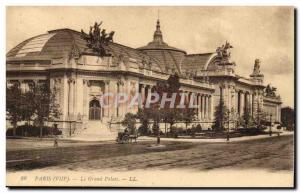 Paris Grand Palais Post Card Old