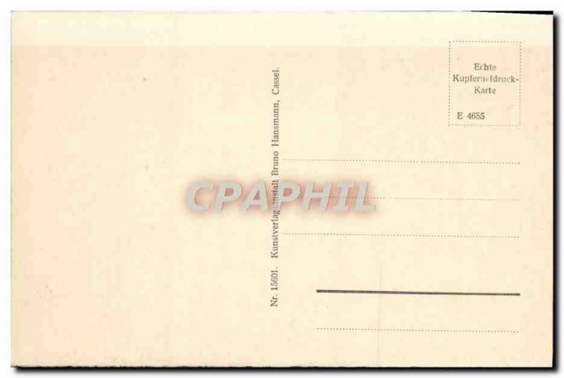 Old Postcard Eisenach und die Wartburg