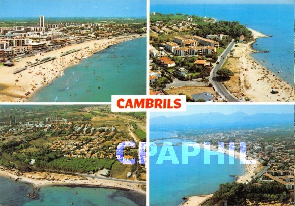 Postcard Modern CAMBRILS Tarragona