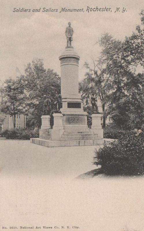 Soldiers And Sailors Monument - Rochester, New York - pm 1906 - UDB