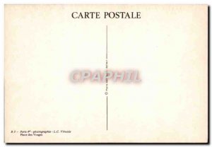 Modern Postcard Paris Venezia Place des Vosges Pigeon