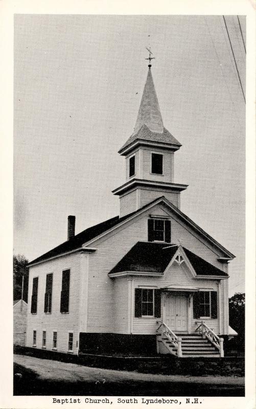 NH - South Lyndeboro. Baptist Church