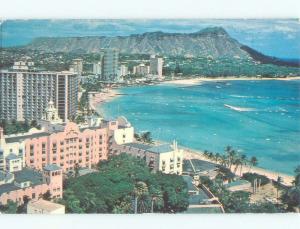 Pre-1980 LUXURY HOTELS AT BEACH Waikiki - Honolulu Hawaii HI d7916