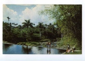 247287 CUBA Las Villas swimming pool Sport Casino OLD postcard