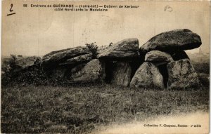CPA Env. de GUERANDE - - Dolmen de Kerbour (cote Nord) (654070)