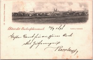 Hungary Székesfehérvár Látkép Keletröl Vintage Postcard 02.98