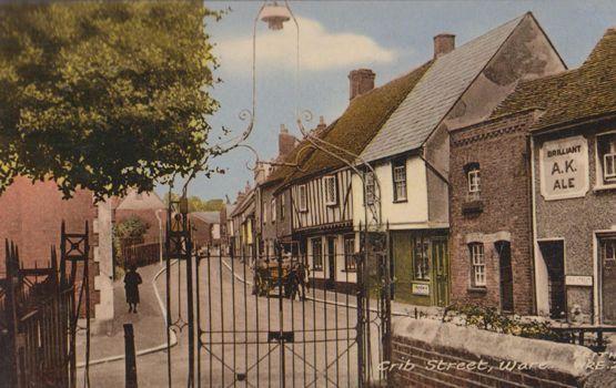 Crib Street Ware Hertfordshire Friths Postcard