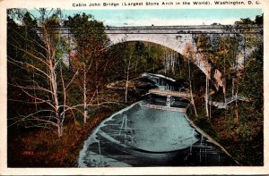 Washington D C Cabin John Bridge Largest Stone Arch In The World 1923