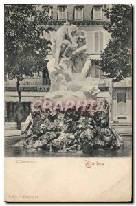 Postcard The Old Tarbes inondatin