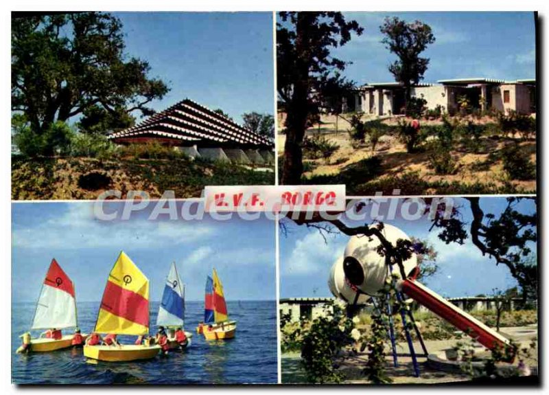 Postcard Modern Borgo Partial Views Of The Village