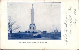 Connecticut New Haven Soldiers Monument 1906