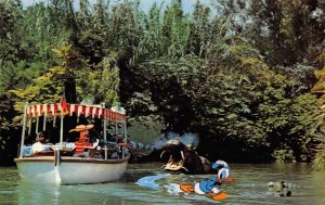 Anaheim California Disneyland, Jungle River Cruise, Mickey Mouse & Donald Duck S