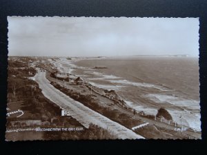 Dorset BOURNEMOUTH from East Cliff - Old RP Postcard by Thunder & Clayden