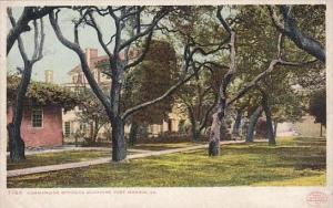 Virginia Fort Monroe Commanding Officers Quarters