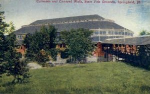 Coliseum & Covered Walk - Springfield, Illinois IL