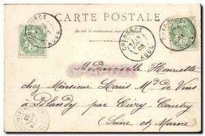 Chaorce - Le Chateau - Old Postcard