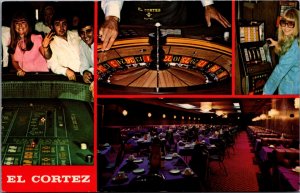 Las Vegas EL Cortez Casino Nevada Vintage Postcard C370