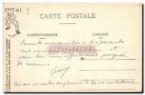 Postcard Old Football Regiment