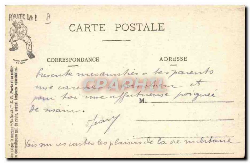 Postcard Old Football Regiment