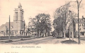 Elm Street in Northampton, Massachusetts