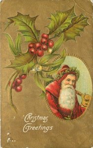 Christmas Greetings, Lot of 5, Lot Number 9