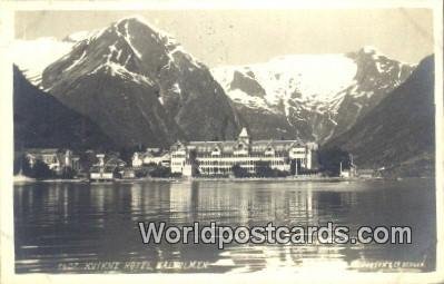 Real Photo Xvikne Hotel Balholmen Norway Postal Used Unknown 