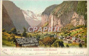 Postcard Old und Lauterbrunnen Staubbach