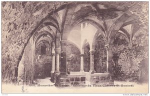 Interieur Du Vieux Chateau St-Honarat, Monastere De LERINS, France, 1900-1910s