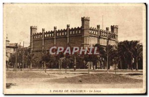 Old Postcard Palma De Mallorca La Lonja
