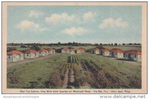 Canada Quebec Via Sainte Foy Red Top Cabins