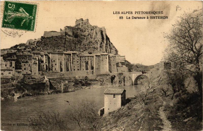 CPA SISTERON La Durance a SISTERON (683664)