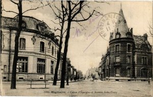 CPA MONTLUCON - Caisse d'Épargne et Avenue-Jules-Ferry (225192)