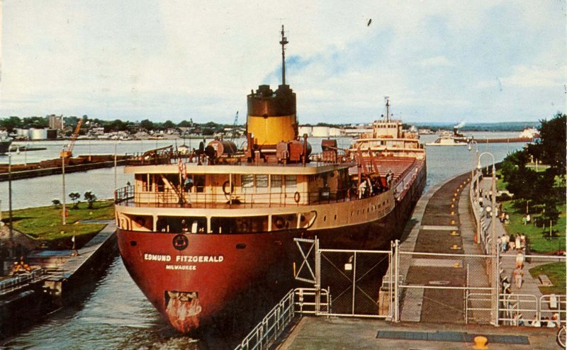 MI - Sault Ste Marie. The Soo Locks, SS Edmund Fitzgerald