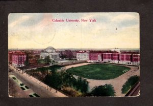 NY Columbia University New York City Vintage US Postcard NYC