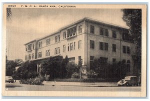 c1940's YMCA Exterior Building Santa Ana California CA Vintage Antique Postcard