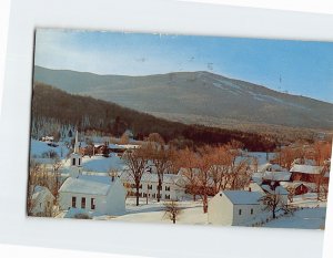 M-198406 View of West Dover Village Vermont Mount Snow in the Background