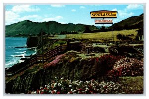 Spyglass Inn Motel Restaurant Pismo Beach California CA UNP Chrome Postcard H25