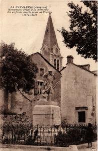 CPA La CAVALERIE - Monument erige a la Memoire (474903)