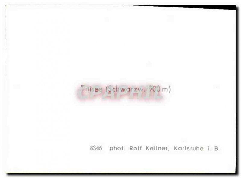 Modern Postcard Titisee