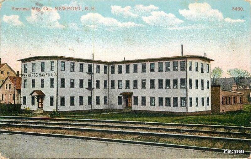 C-1910 Peerless Railroad Factory Industry Newport New Hampshire 4215