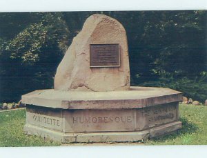 Pre-1980 MONUMENT SCENE Spillville - Near Decorah Iowa IA AE7093