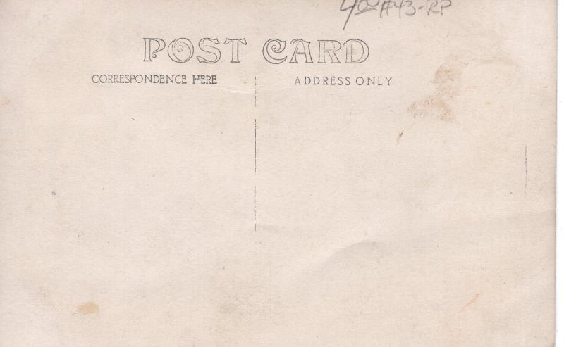 US    PC1577 RPPC -  SCHOOL HOUSE  EARLY 1900'S