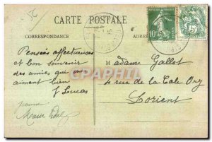 Old Postcard Quiberon St Pierre Arch Cave Kergroix