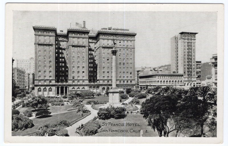 San Francisco, Calif, St. Francis Hotel