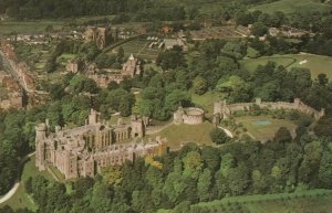 Sussex Postcard - Aerial View of Arundel Castle   RS21494