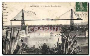 Postcard Old Marseille Pont Transbordeur