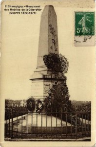 CPA Champigny Monument des Mobiles de la Cote-d'Or (611312)
