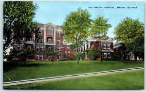 M-10819 The Macon Hospital Macon Georgia