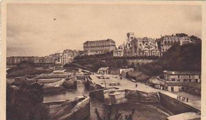 France Biarritz Le Port et L'Abside de Sainte Eugenie 1931